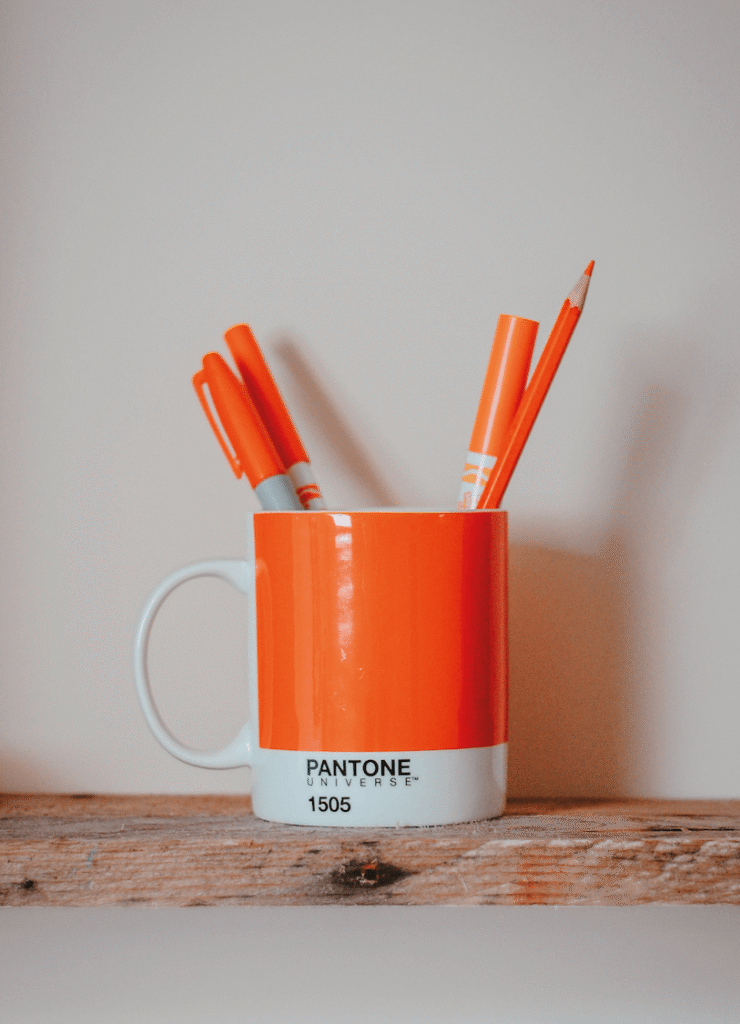 Taza Naranja Pantone